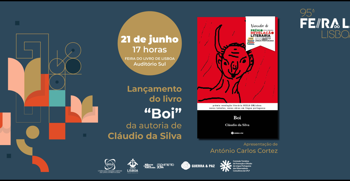 Lançamento do livro “Boi” na Feira do Livro