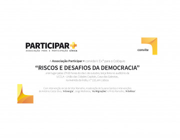 Colóquio “Riscos e Desafios da Democracia” na UCCLA