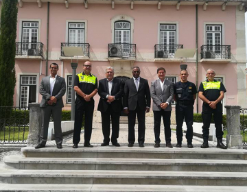 Visita à Polícia Municipal e Bombeiros de Lisboa 