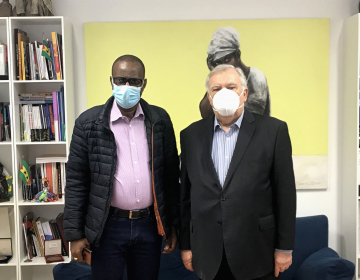 Encontro com ex-autarca de Bissau