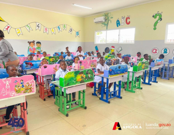 Cazenga inaugura Complexo Escolar