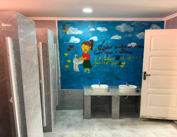 Programa de melhoria das casas de banho escolares