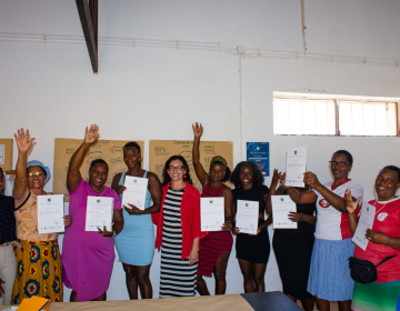 Ação de formação em Porto Mosquito