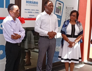 Inauguração da primeira delegação da EMEL no Palmarejo
