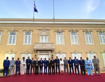 UCCLA esteve presente na tomada de posse do novo Governo de Cabo Verde