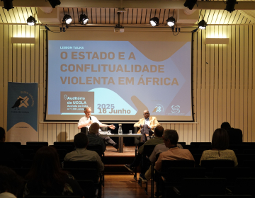 Conferência "O Estado e a Conflitualidade Violenta em África" na UCCLA