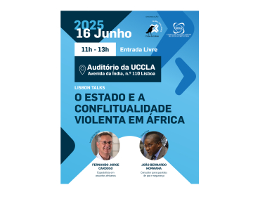 Conferência "O Estado e a Conflitualidade Violenta em África" na UCCLA