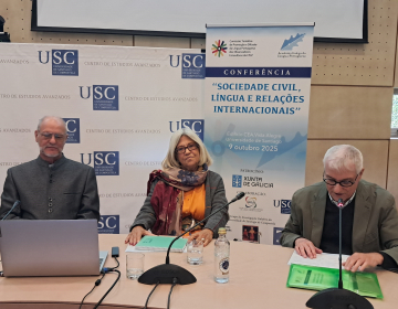 UCCLA participou na conferência “Sociedade Civil, Língua e Relações Internacionais”