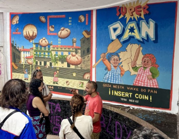 Novo "museu de arte urbana" em Santiago de Compostela
