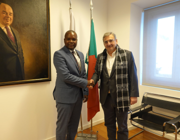 Encontro com o presidente da Câmara Municipal de São Miguel