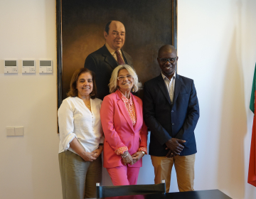 Encontro com representante de São Domingos