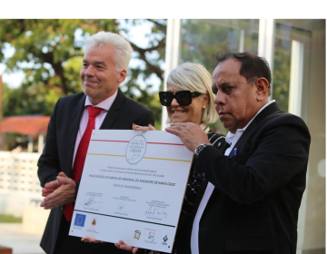 Inaugurado Jardim do Memorial do Massacre de Santa Cruz