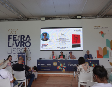 Lançamento do livro “Boi” na Feira do Livro