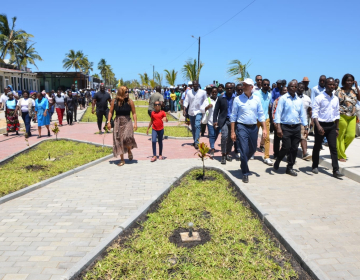 Abertura do Calçadão da Beira