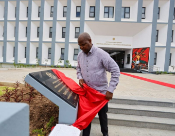 Inauguração do edifício do Tribunal Judicial em Nampula