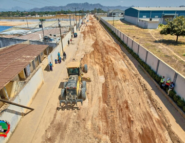 Nampula faz intervenção de terraplanagem em diversos bairros