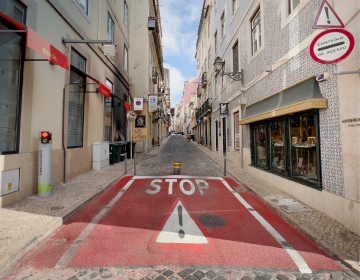EMEL melhora condições de acesso no Bairro Alto