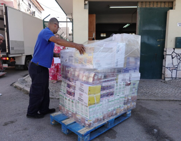 Câmara Municipal distribui 70 toneladas de alimentos