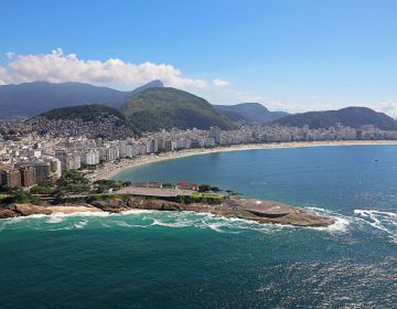 Praia de Copacabana e Leme