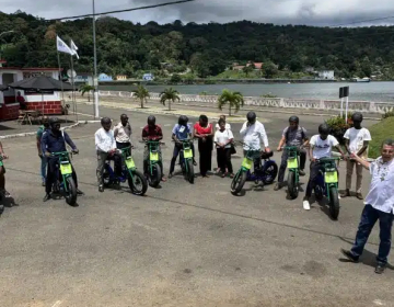 Príncipe pedala rumo a um futuro sustentável