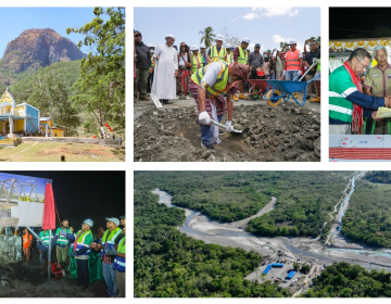 Lançamento de projetos em Timor-Leste 