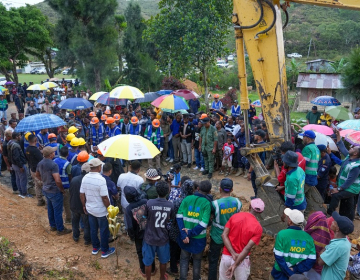 Reabilitação de infraestruturas rodoviárias entre Aileu e Ermera