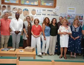 Visita ao agrupamento de escolas da Caparica