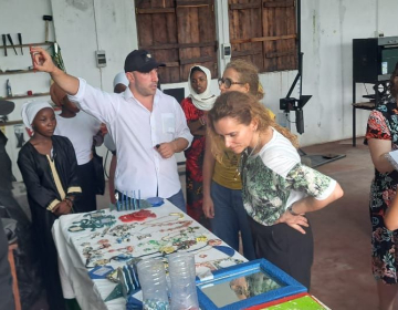 Visita à Estação Comunitária de Reciclagem