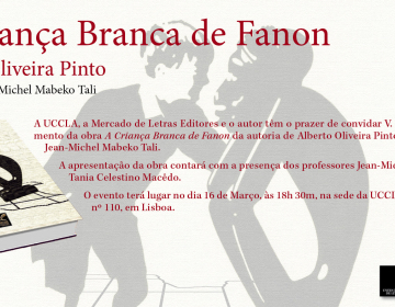 Apresentação da obra “A Criança Branca de Fanon”
