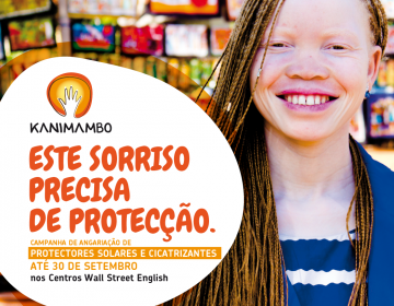 Campanha da Kanimambo de angariação de protetores solares