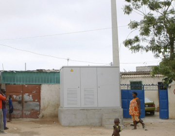Expansão da rede elétrica no município de Belas