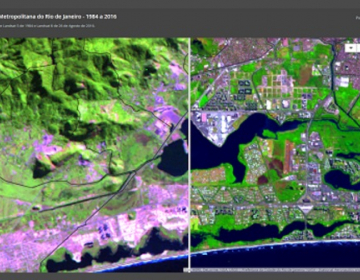 Aplicativo mostra evolução urbana do Rio de Janeiro 