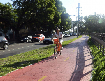 Porto Alegre com novas ciclovias