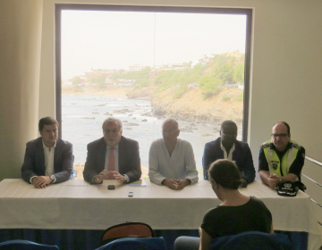 Conferência de imprensa sobre o encerramento do programa de Segurança Urbana 