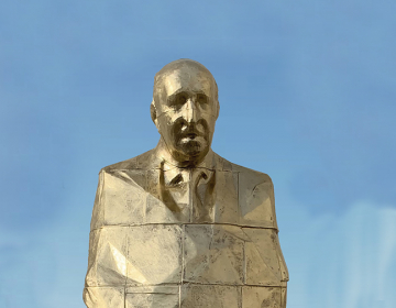 Apresentação pública da estátua de Eduardo Lourenço por Leonel Moura