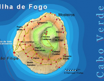 Concretização de apoio à população de Chã das Caldeiras afetada pelo Vulcão da Ilha do Fogo