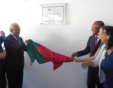 Inauguração da Escola Portuguesa de Cabo Verde