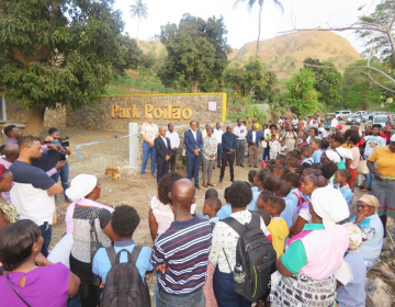 Inauguração do Park Poilão em Santa Catarina