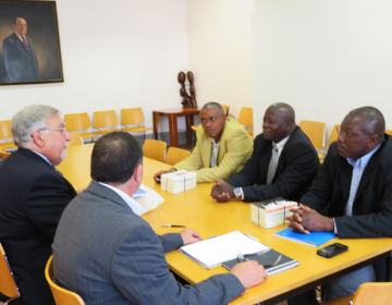 Delegação da Guiné-Bissau recebida na UCCLA