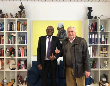 Encontro com Embaixador de São Tomé e Príncipe em Portugal e junto da CPLP
