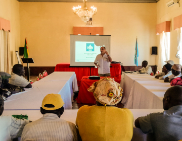 Encontro técnico de urbanismo na Ilha de Moçambique