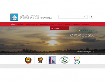 Lançamento do site institucional da Ilha de Moçambique