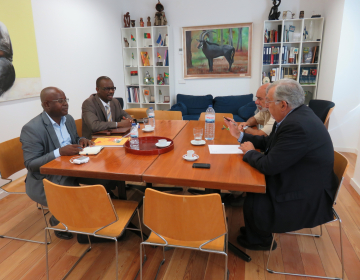 Reunião com Governador de Cacheu