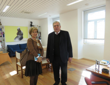 Visita da Secretária de Estado dos Negócios Estrangeiros e da Cooperação à UCCLA