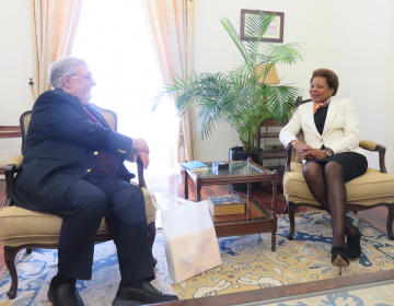 Reunião com Secretária Executiva da CPLP