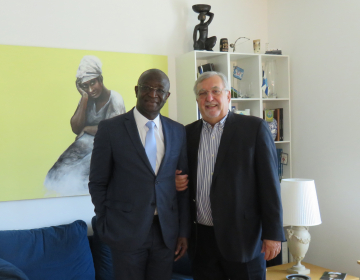 Reunião com Embaixador da Guiné-Bissau em Portugal