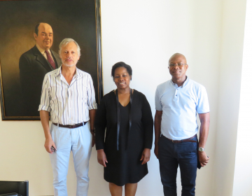 Reunião com delegação de São Tomé e Príncipe