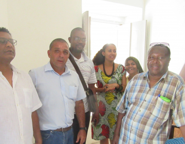Encontro com o candidato eleito para presidente do Município da Ilha de Moçambique
