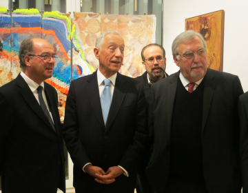 Presidente da República inaugura exposição na UCCLA