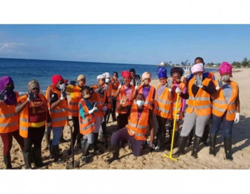 Jornada de limpeza na Ilha de Moçambique